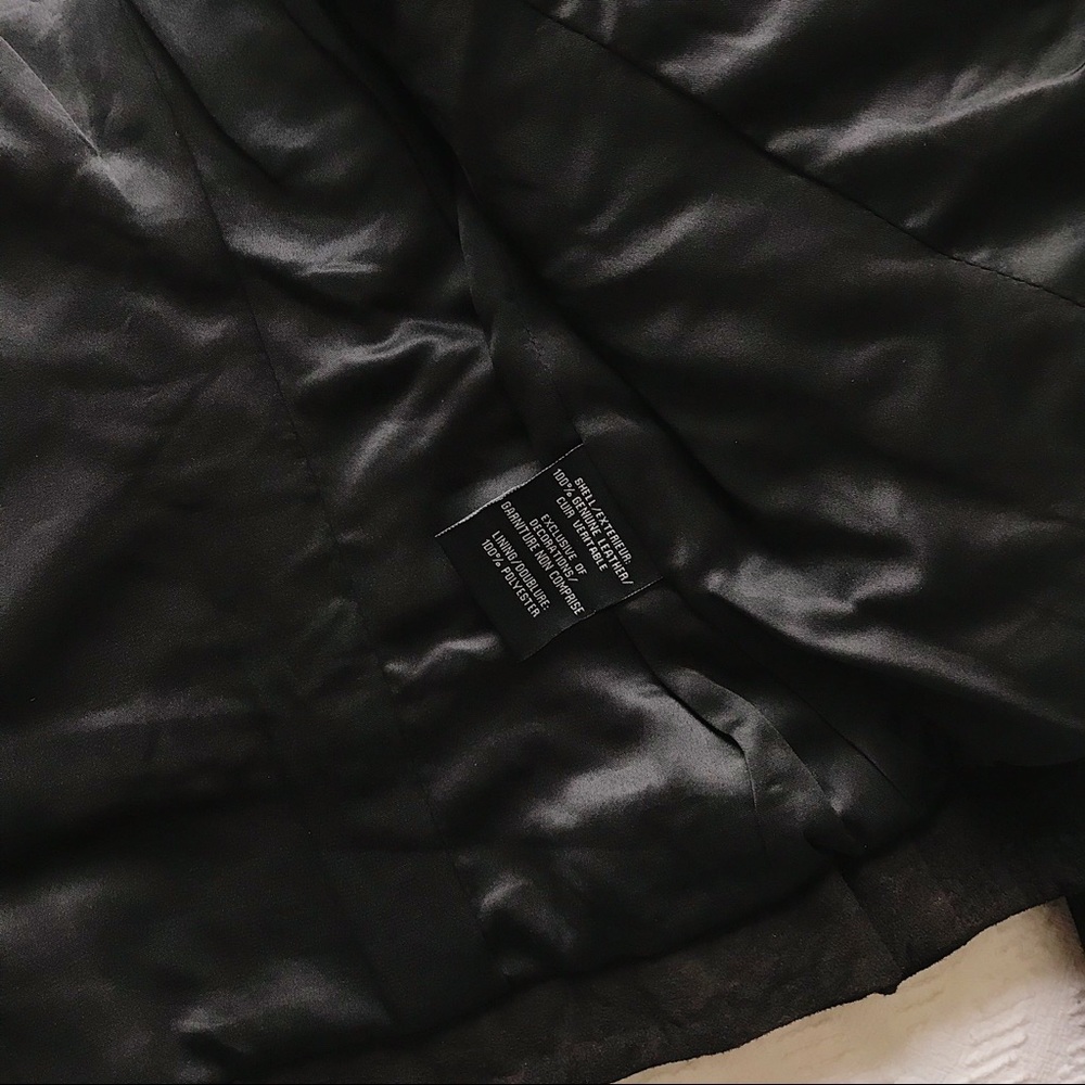 Bagatelle • Black Western Suede Moto Biker Jacket - Picture 4 of 8